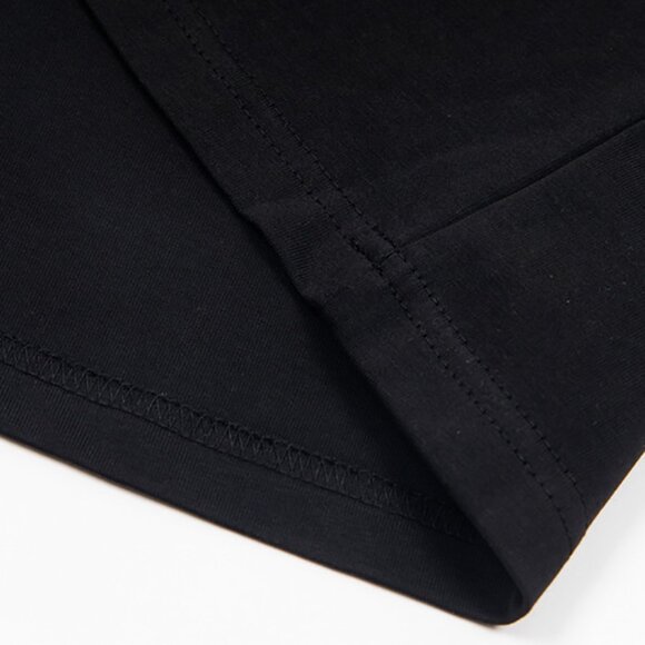 Acme De La Vie Black Short-Sleeved T-Shirt With Bear Lines Print - Picture 5 of 5